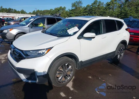 2021 Honda Cr-V Awd Ex-L from USA, damaged, VIN 7FARW2H89ME081118